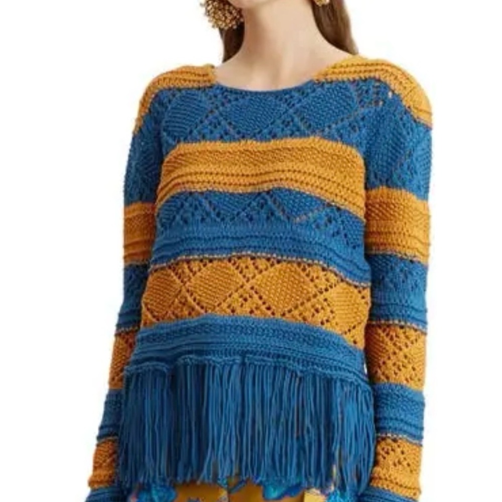 LA DoubleJ Playa Sweater Blue Petrol Sweater L - Picture 3 of 9